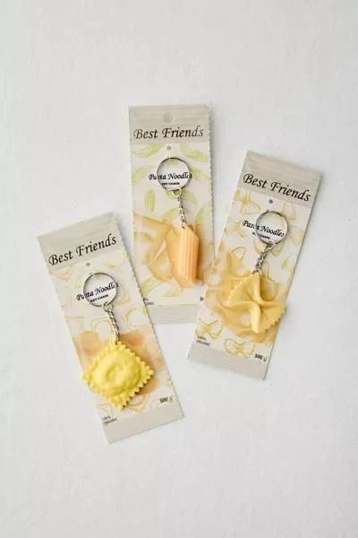 Urban Outfitters Pasta BFF Keychain Set 4