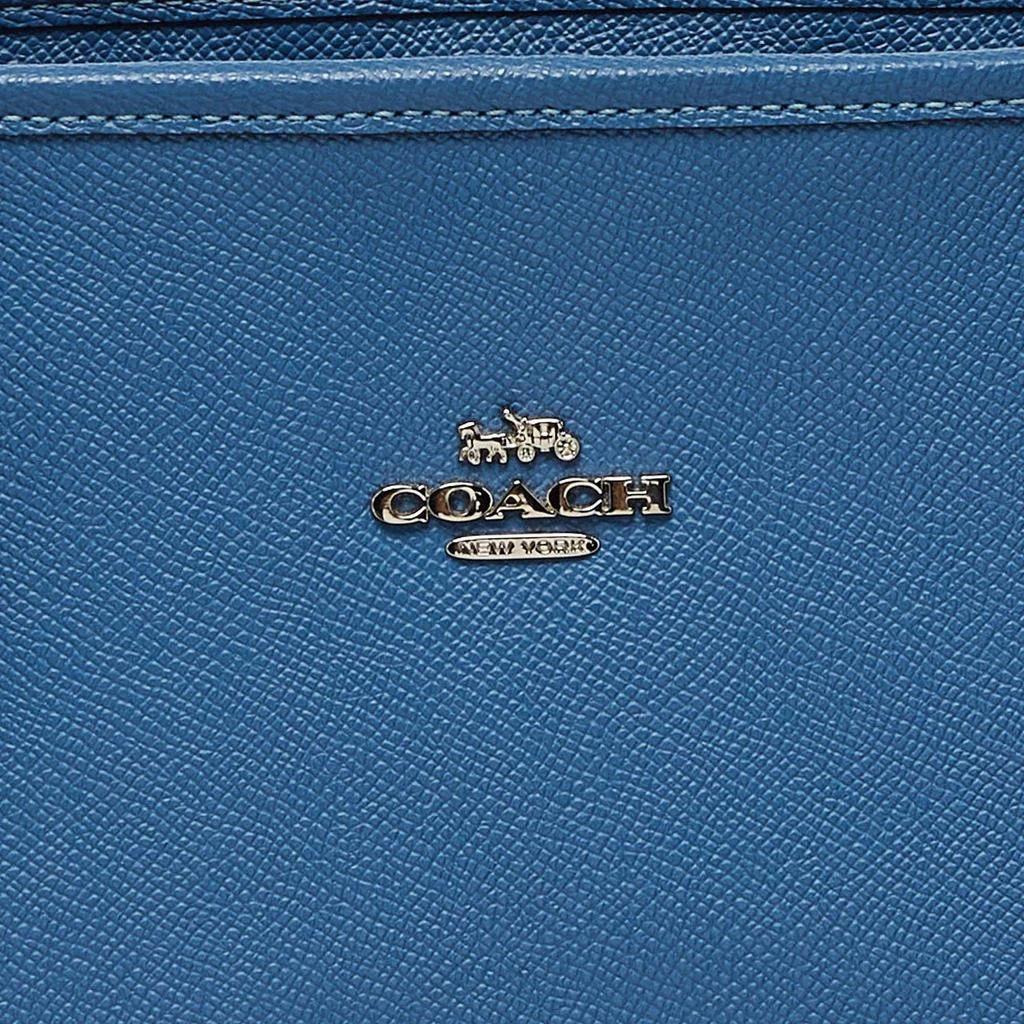 Coach Coach Blue Leather City Zip Tote 5