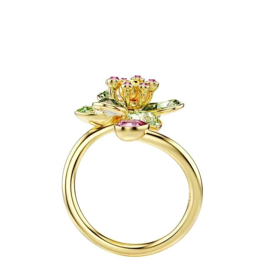 Swarovski Idyllia Flower Motif Crystal Ring 3