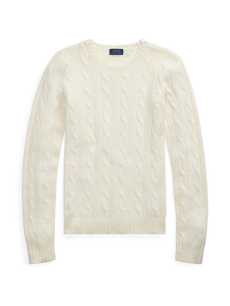 Ralph Lauren Julianna Cable-Knit Cashmere Sweater 1