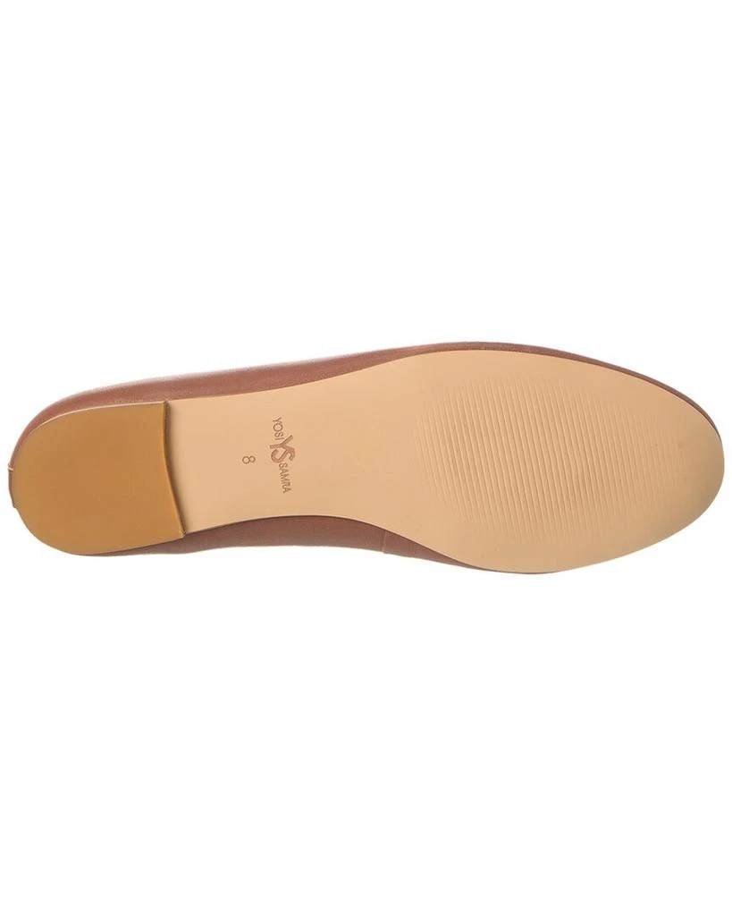 Yosi Samra Sadie Leather Flat 4