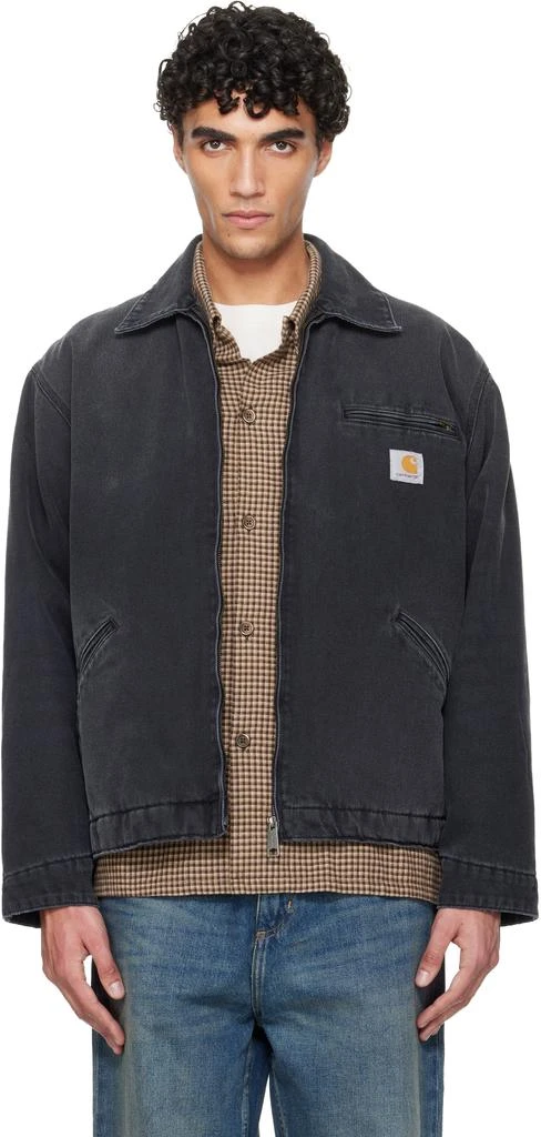 Carhartt WIP Black OG Detroit Denim Jacket