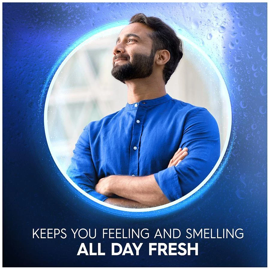 Dial Men Body + Hair + Face Wash, Ultimate Clean Amber Wood 5