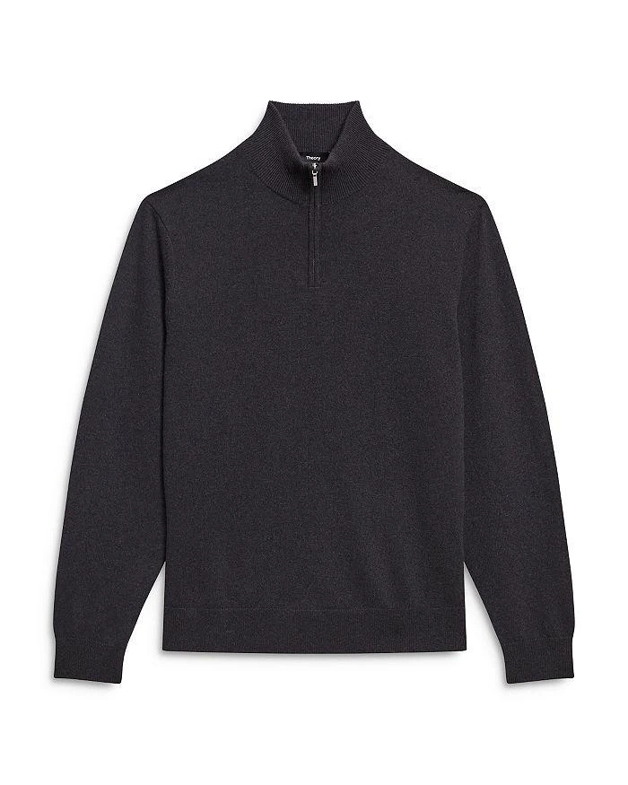 Theory Hilles Quarter Zip Cashmere Sweater 4