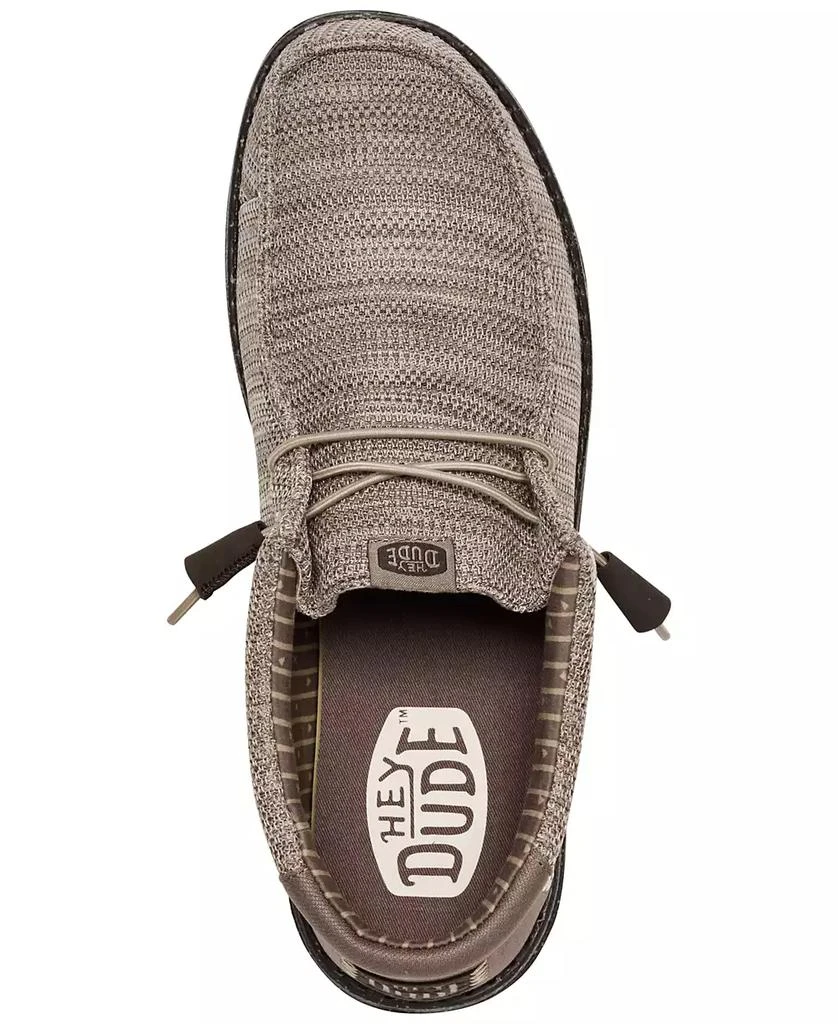 Hey Dude Men's Wally Stretch Sox Slip-On Casual Moccasin Sneakers from Finish Line 4