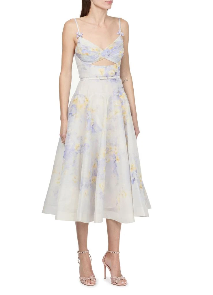 Zimmermann Crush twist front midi dress 6
