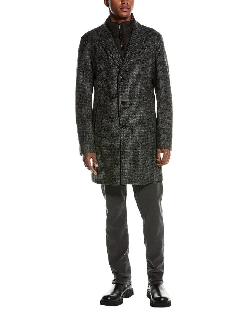 Hugo Boss Hyde Wool-Blend Peacoat 3