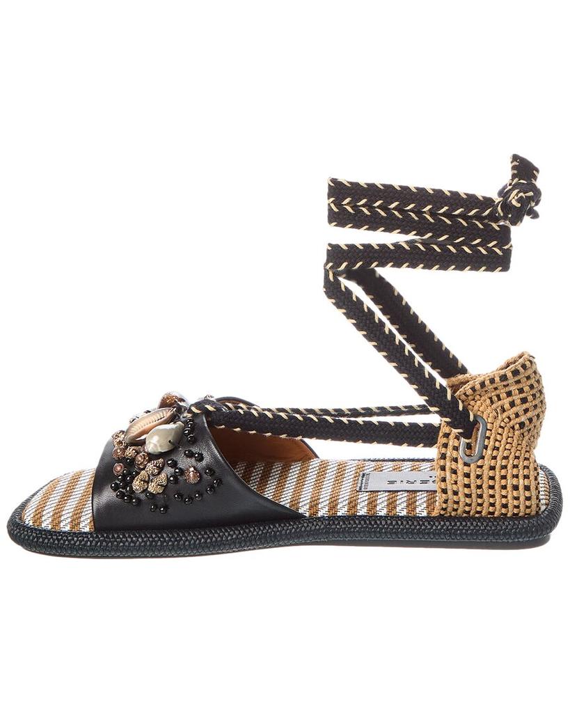 Clergerie Eugenie Leather Sandal