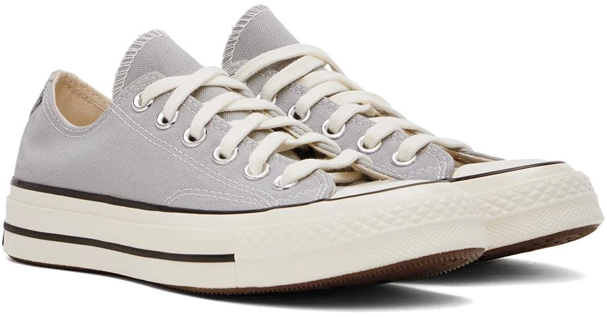 Converse Gray Chuck 70 Low Top Sneakers 4