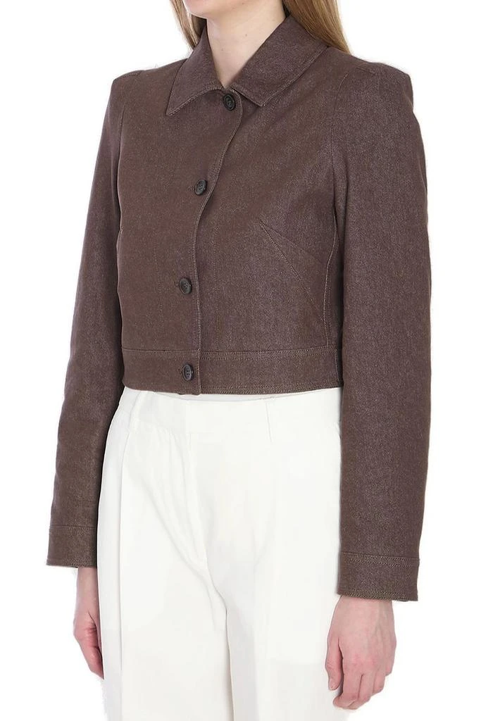 Max Mara Max Mara Carpa Button-Up Cropped Jacket 3