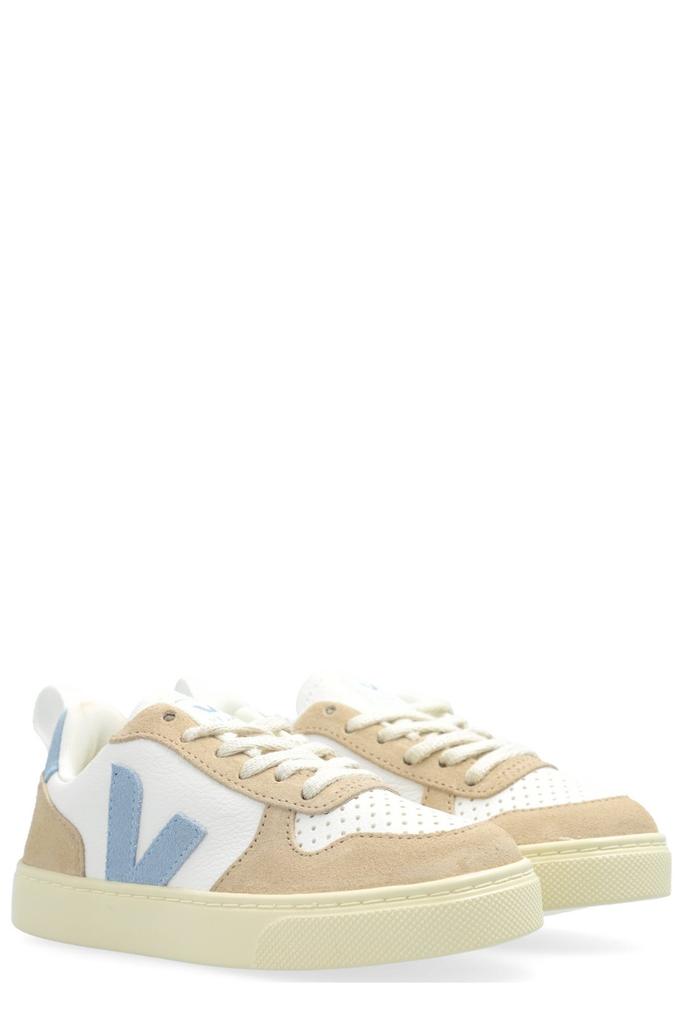 Veja Veja Kids V-10 Logo Patch Sneakers