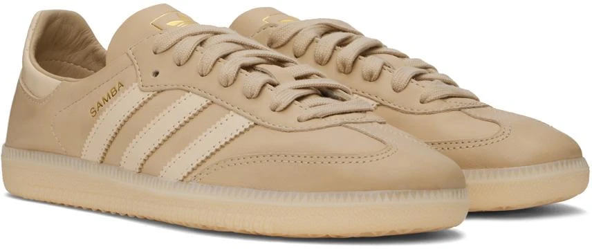 Adidas Beige Samba Decon Sneakers 4
