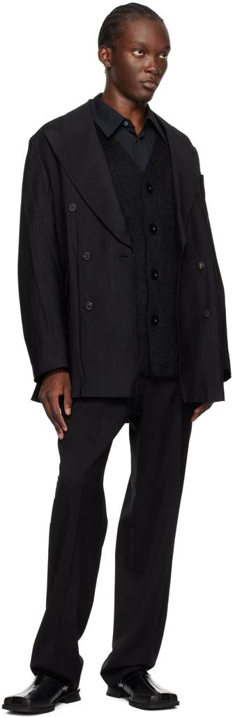 Our Legacy Black Sharp DB Blazer 4