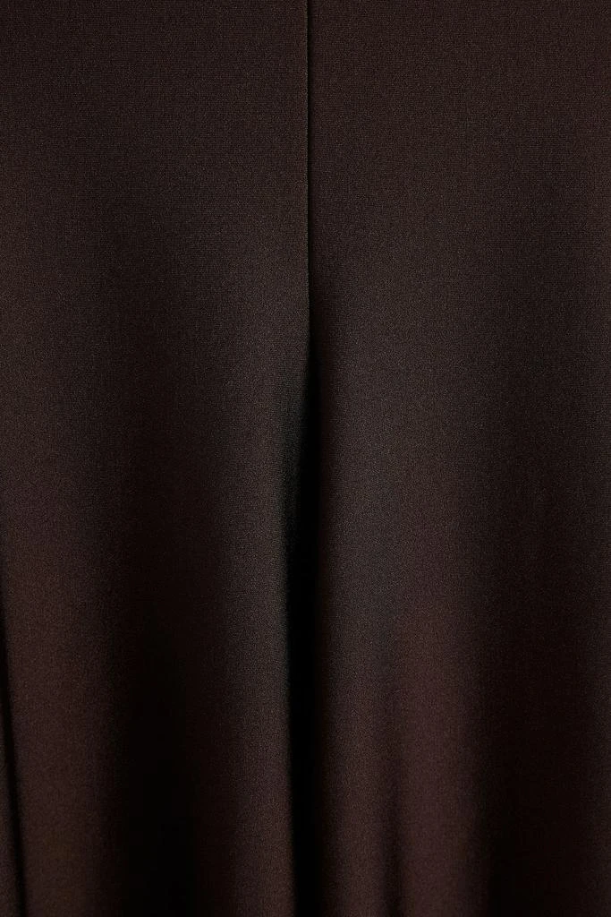 PHILOSOPHY di LORENZO SERAFINI Ruched satin-jersey maxi skirt 4