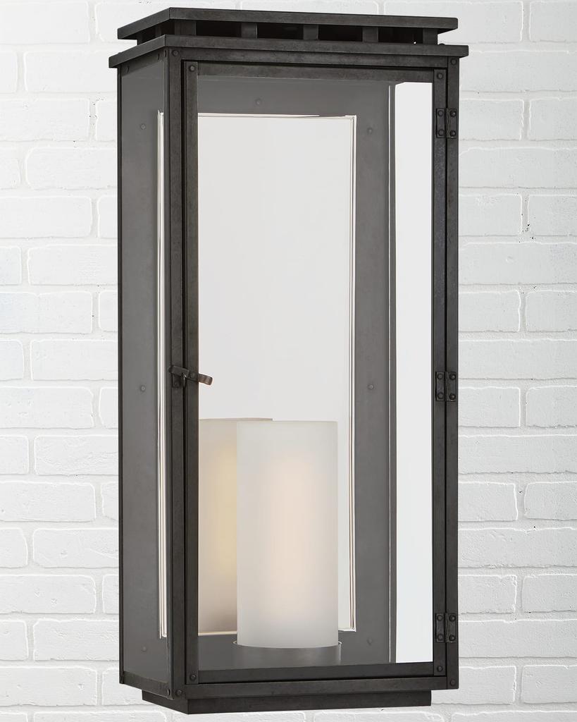 Chapman & Myers Cheshire Large 3/4 Wall Lantern By Chapman & Myers