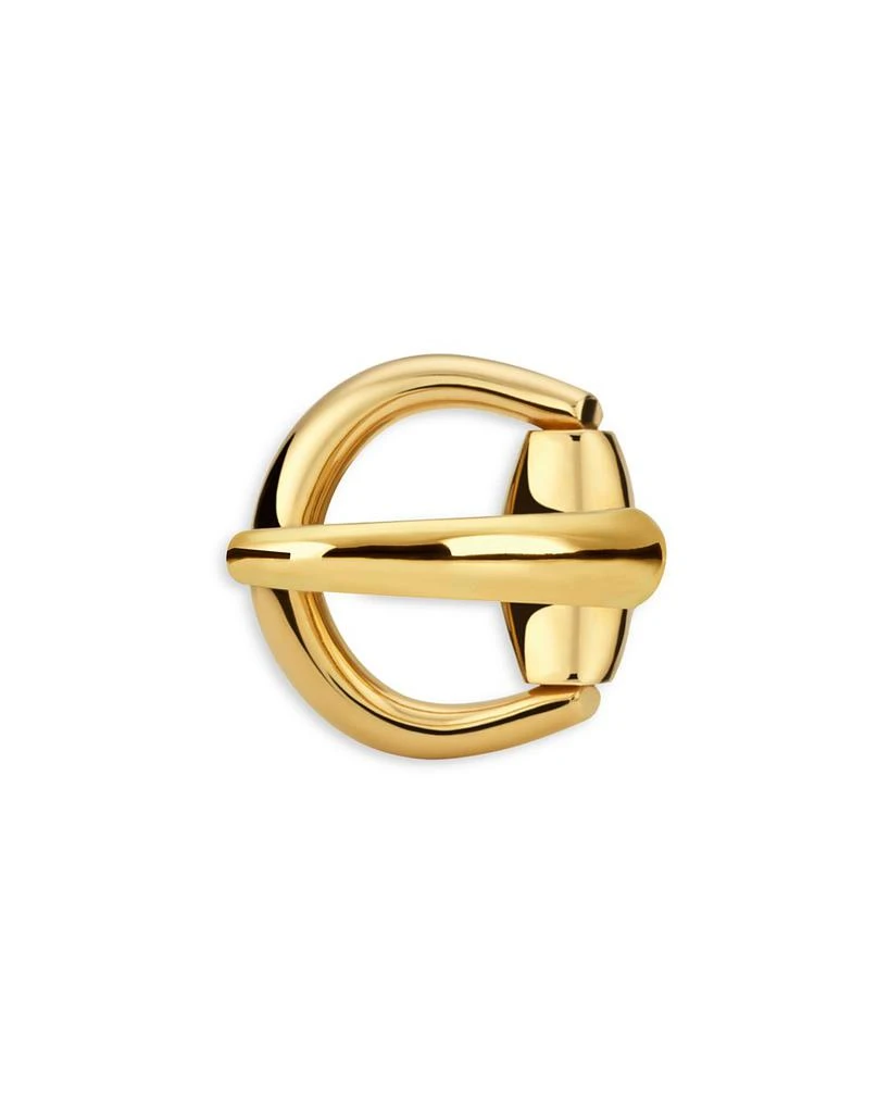Gucci 18K Yellow Gold Horsebit Ring 3
