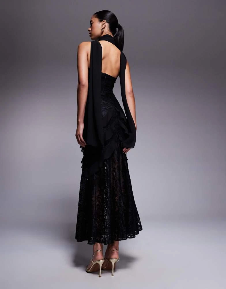 Forever New Forever New scarf neck ruffle lace maxi dress - Dresses & Skirts - Free Shipping - BeyondStyle Forever New Forever New scarf neck ruffle lace maxi dress - Dresses & Skirts - Free Shipping - BeyondStyle