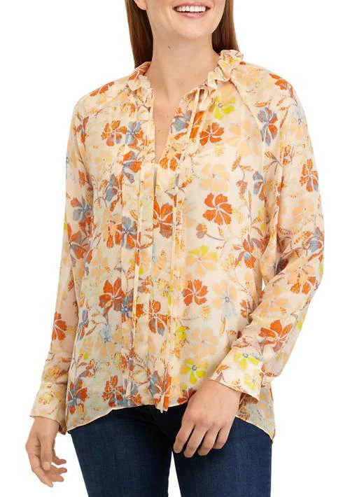 Joie Womens Daisy Printed Blouse 1