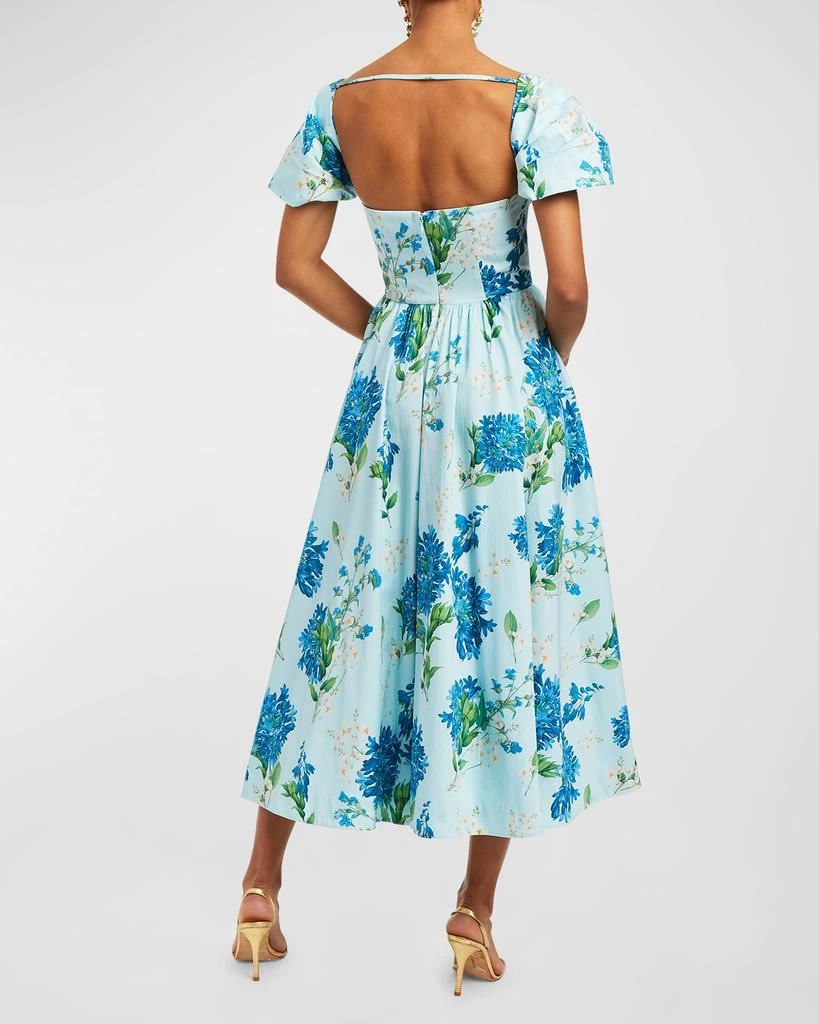 Mestiza New York Odette Floral-Print Convertible Midi Dress 4