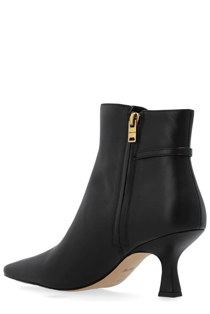 Coach Coach Square-Toe Heeled Ankle Boots 3