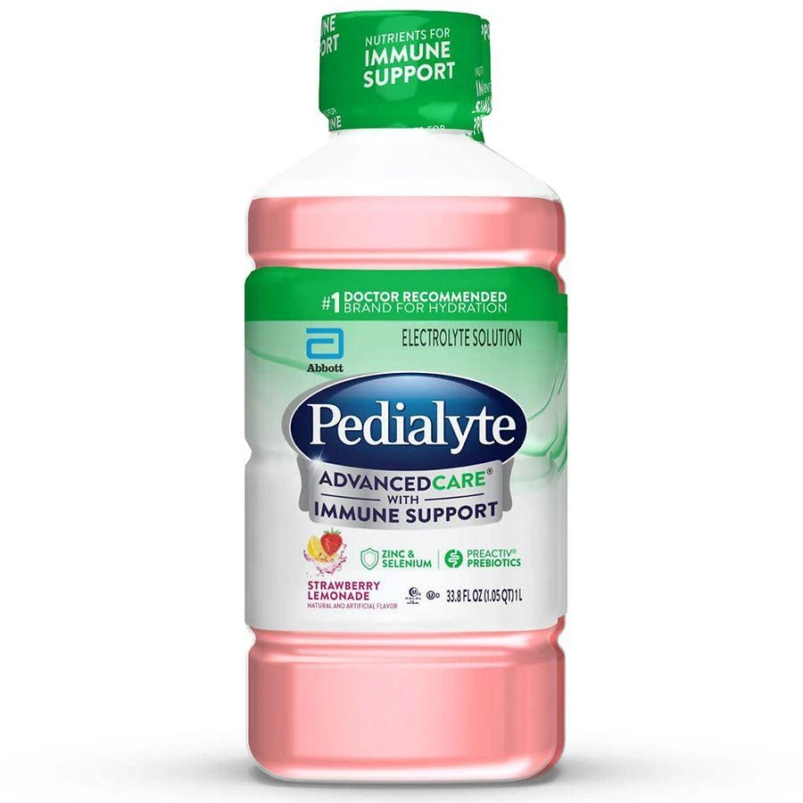 Pedialyte AdvancedCare Electrolyte Solution Strawberry Lemonade 1