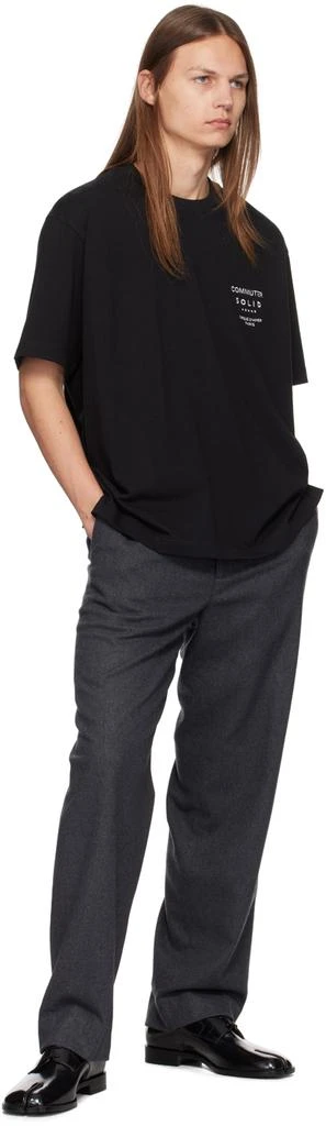 Solid Homme Black 'Commuter' T-Shirt 4