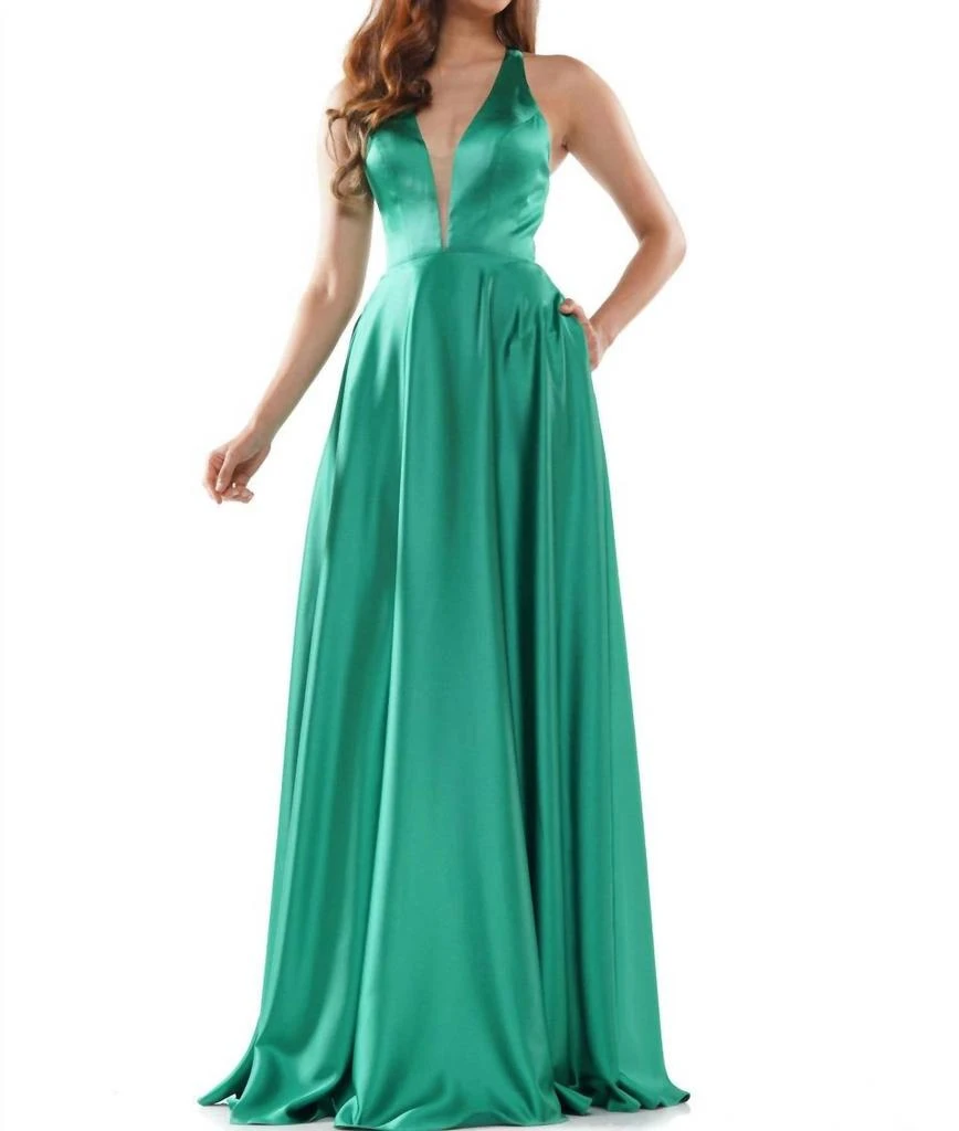 True Decadence True Decadence Pleated halterneck maxi dress in emerald green  - Dresses & Skirts - Compare Prices from 5+ Stores - Free Shipping -  BeyondStyle