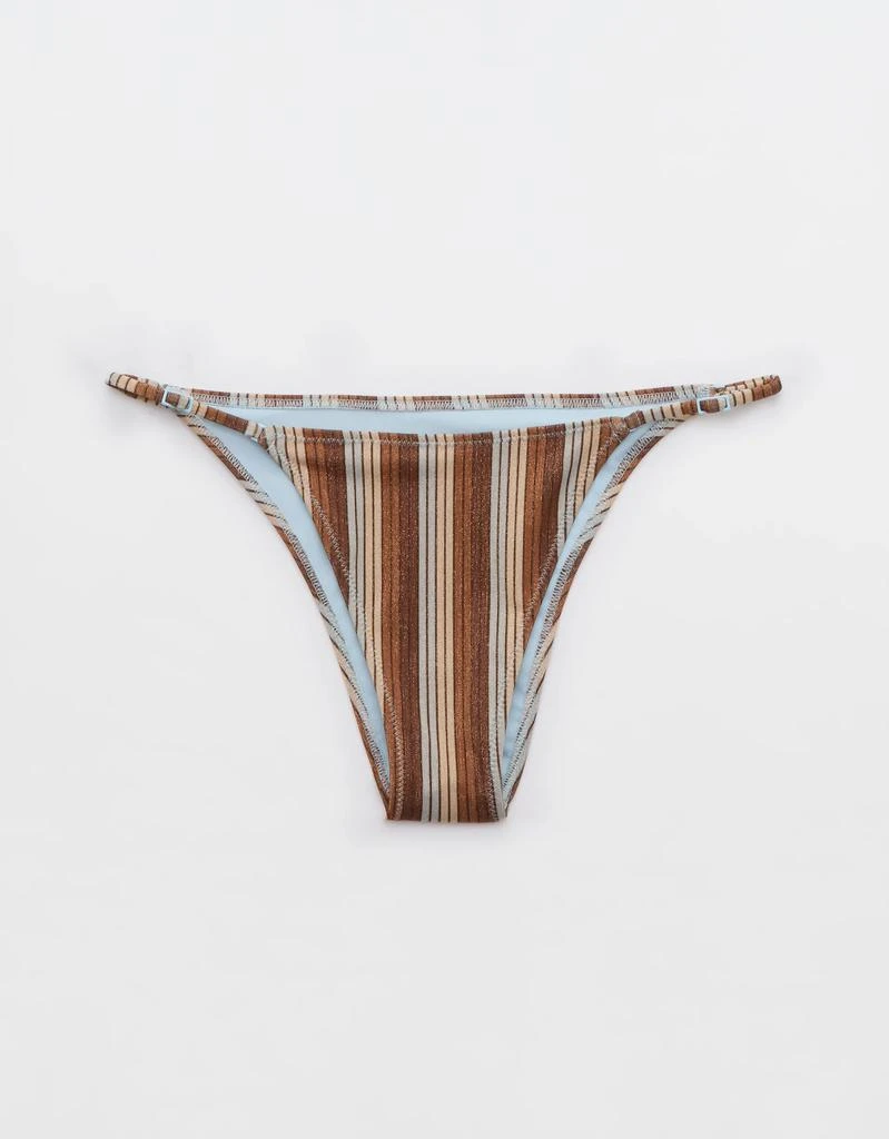 Aerie Aerie Sparkle Adjustable Cheekiest Bikini Bottom 3