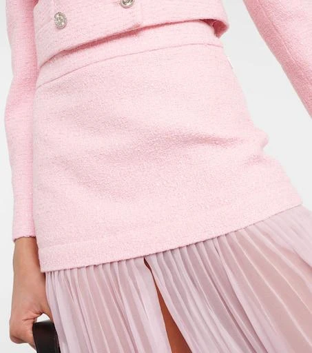 Gucci Sequined silk tweed midi skirt 4