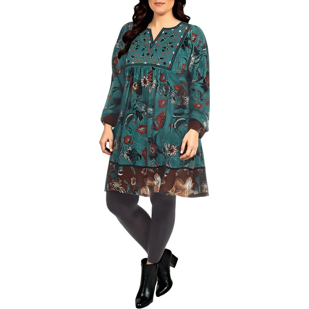 Shop Plus Womens Paisley Manmade Fit & Flare Dress on Sale at BeyondStyle   Get 67% Off Plus Womens Paisley Manmade Fit & Flare Dress with Limited-Time  Flash Deals, Exclusive Discounts, and