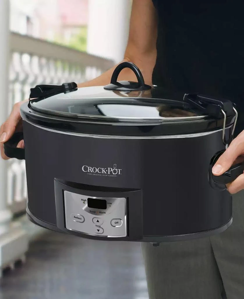 Crock-Pot 7-Quart Cook & Carry Oval Slow Cooker 3