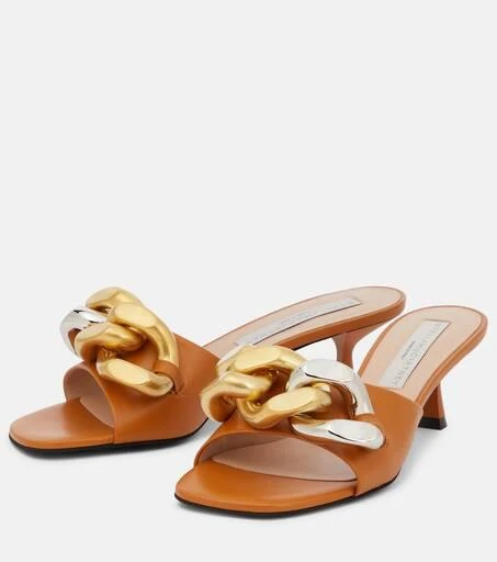 Stella McCartney Falabella faux leather mules 5