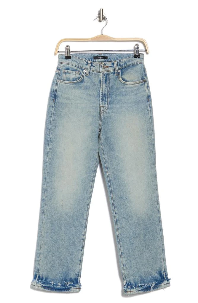 7 For All Mankind Logan High Waist Stovepipe Jeans 1
