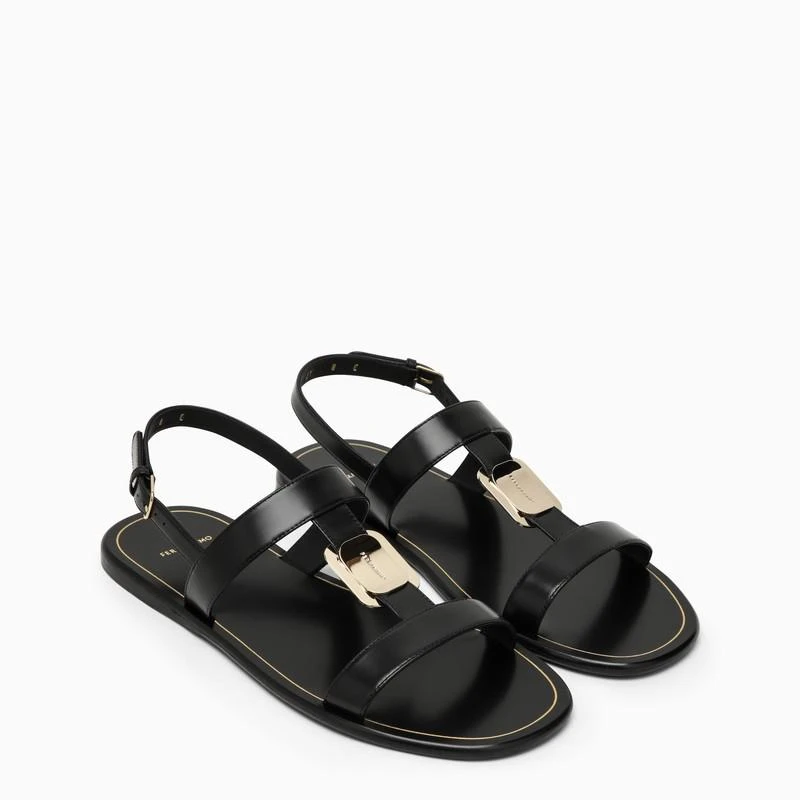 Salvatore Ferragamo Black Capri sandals 2