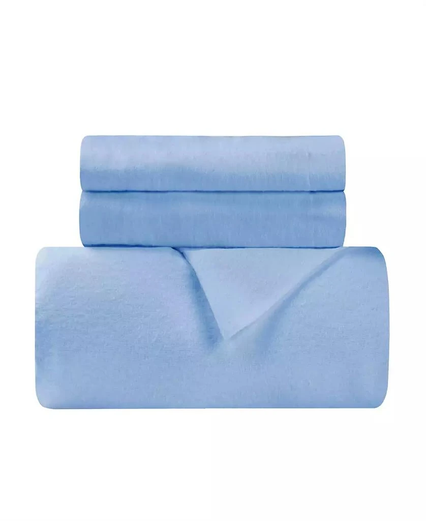 Superior Solid 3-Piece Duvet Cover Set 4