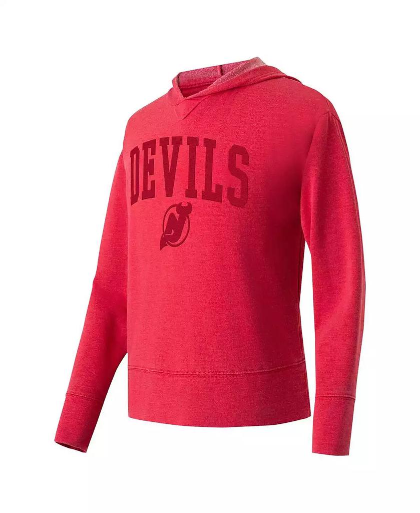 Concepts Sport Women's Red New Jersey Devils Volley Pullover Hoodie