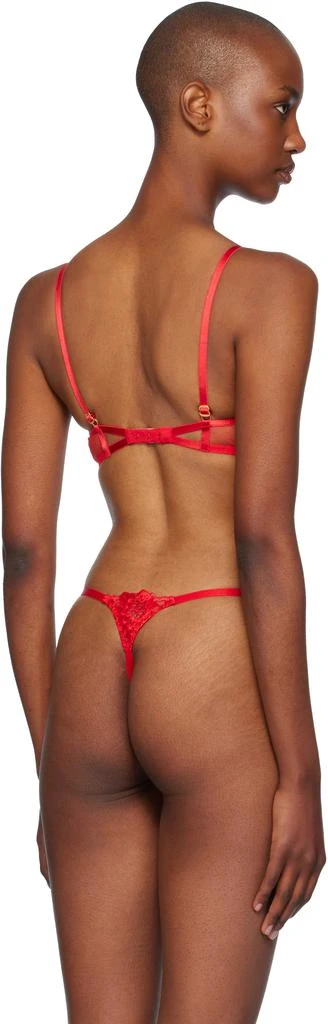 L'Agent by Agent Provocateur Red Cendrillon Bra 3