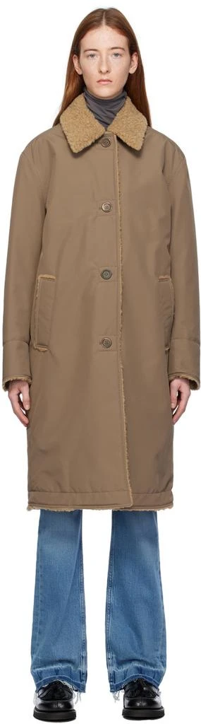 Our Legacy Brown Polar Coat 1