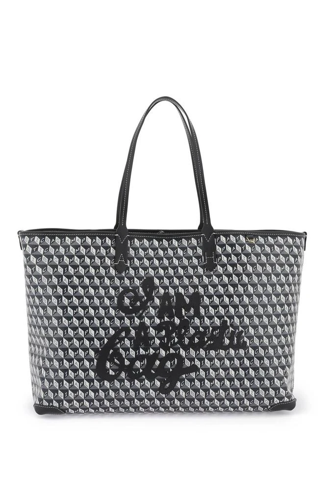 Anya Hindmarch Anya Hindmarch I Am A Plastic Bag Motif Tote Bag 1