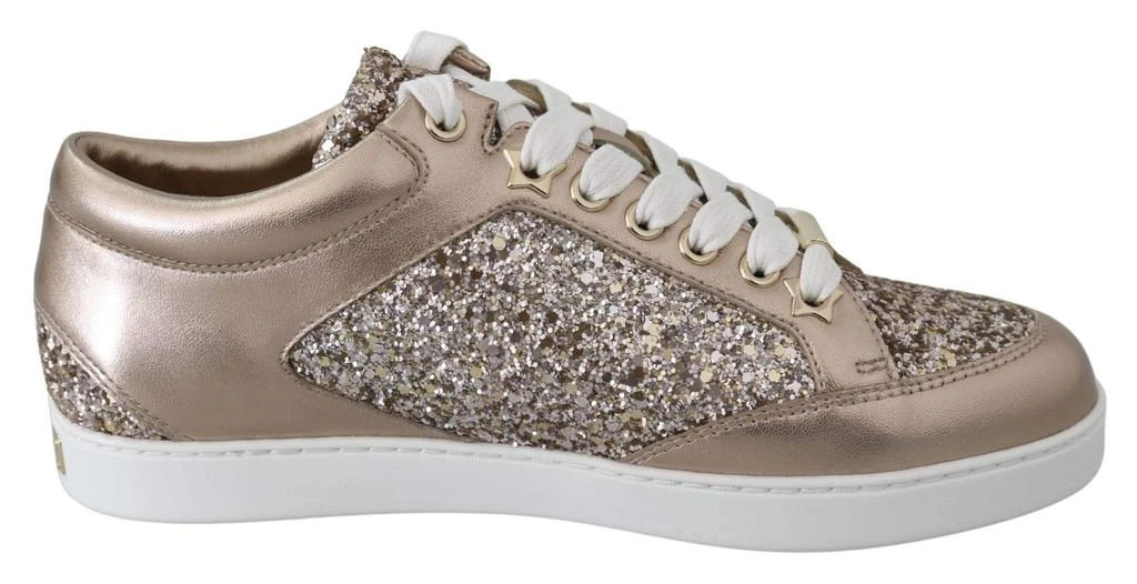 Jimmy Choo Miami Ballet Pink Leather Sneakers 1