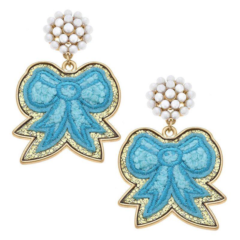 Canvas Style Women's Stuck On You Patch Earrings