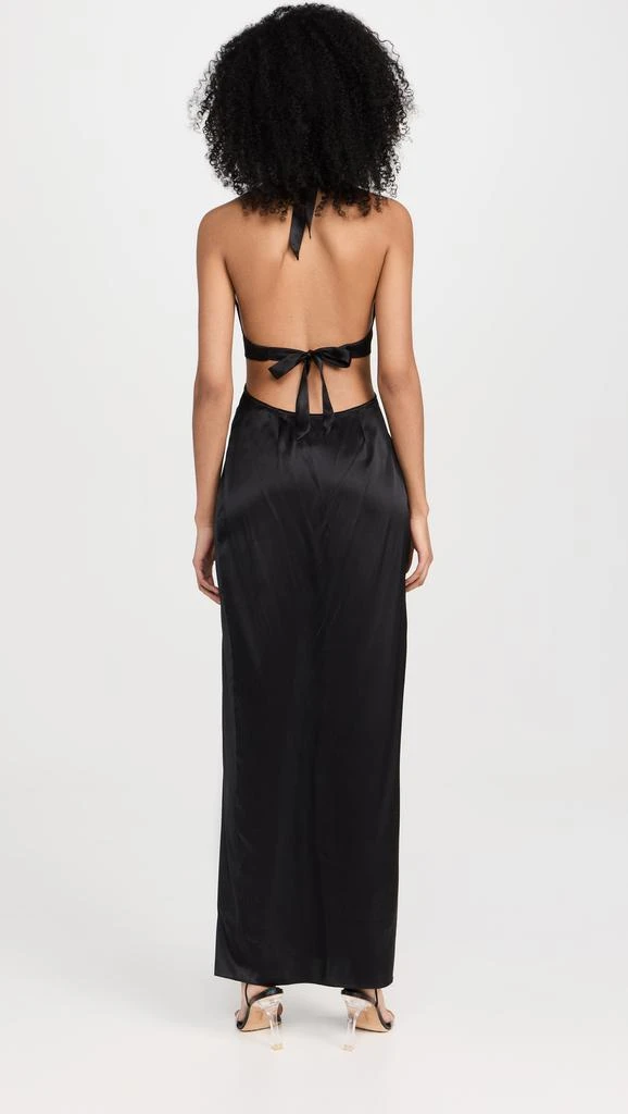 LOUISA BALLOU Long Buckle Dress 2