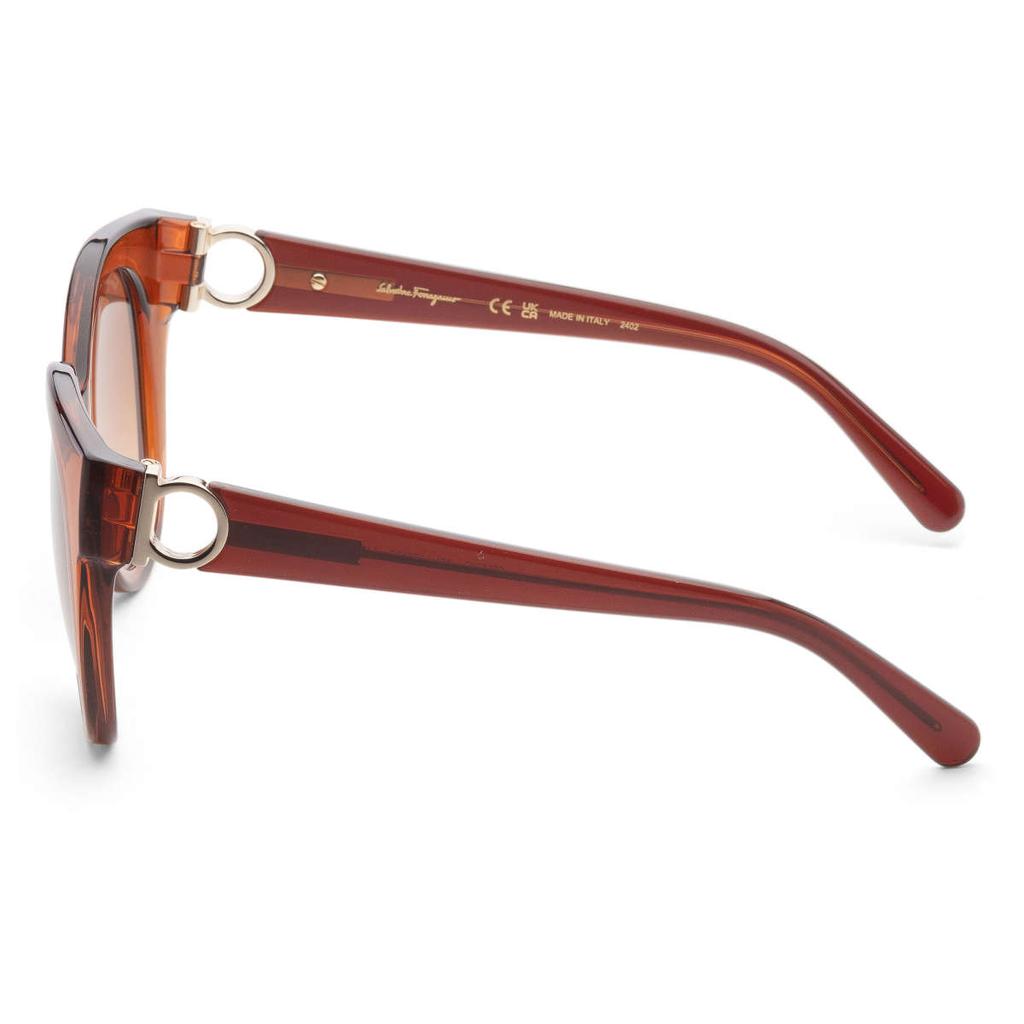 Salvatore Ferragamo Ferragamo Women's Brown Square Sunglasses
