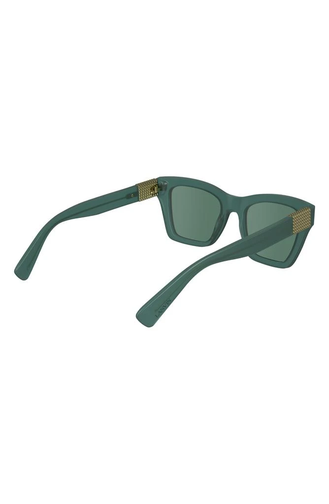 Lanvin 51mm Concerto Modified Rectangle Sunglasses 6