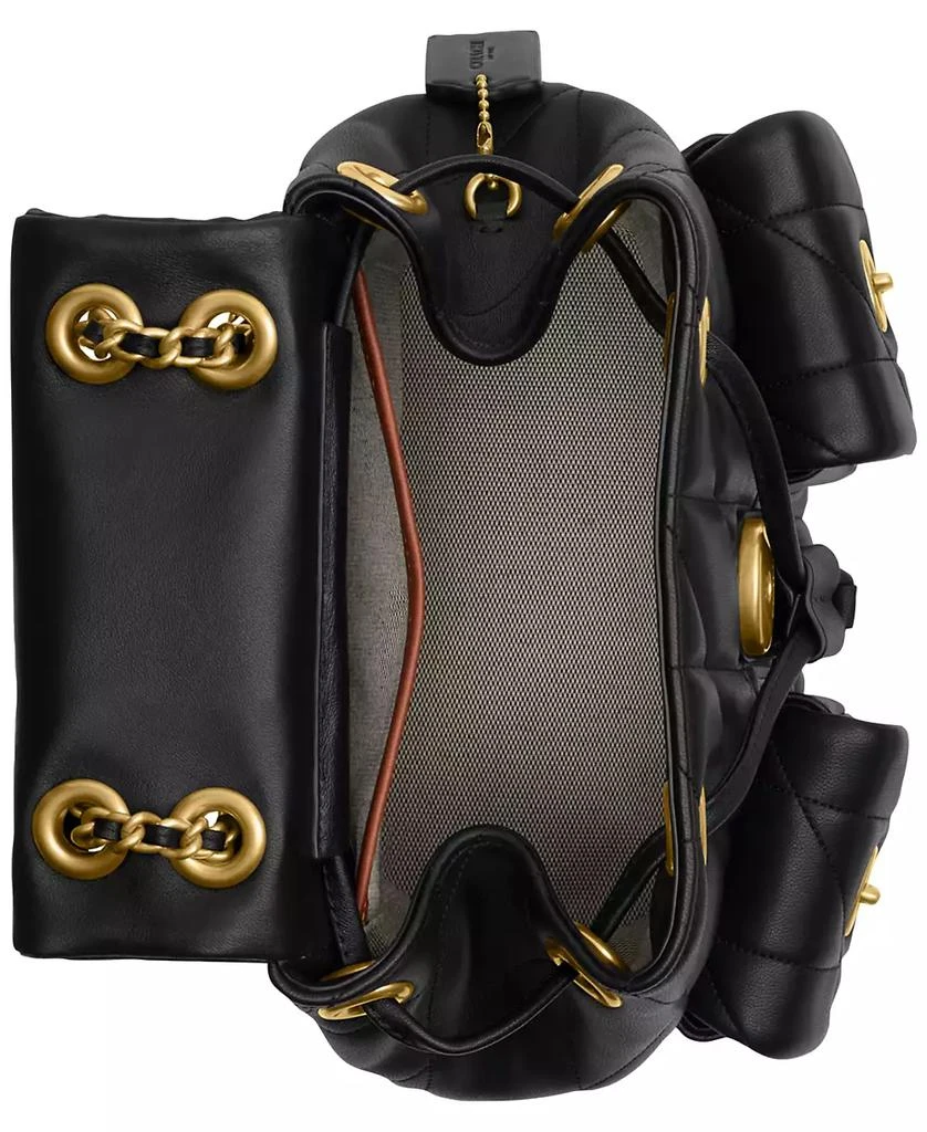 Coach Tabby Leather Backpack 5