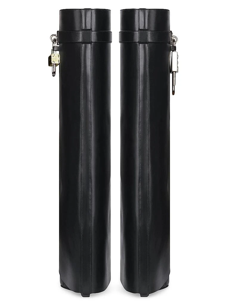Givenchy Shark Lock Boots in Leather 4