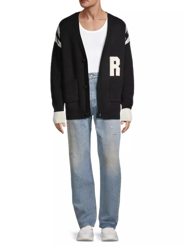 Rhude Lightning Cotton-Cashmere Cardigan 2
