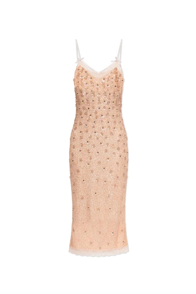 La Fuori Aurora Misty Green Twilight Blossom Embellished Midi Dress -  Dresses & Skirts - Compare Prices from 2+ Stores - Free Shipping -  BeyondStyle