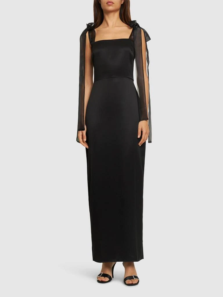 Reformation Kacia Satin Long Dress 1
