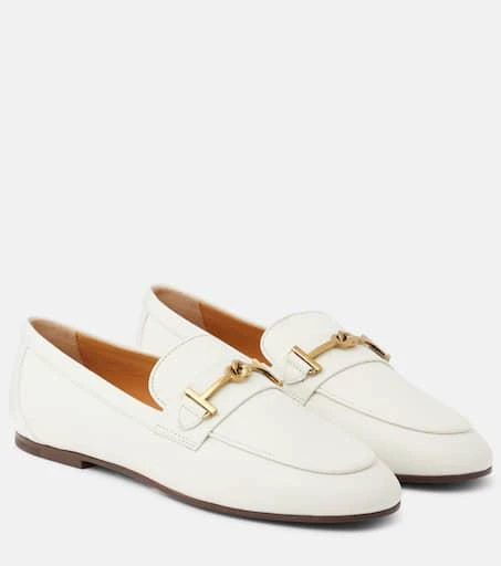 Tod's Double T leather loafers 1
